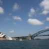 View from the ferry, Sydney Harbour